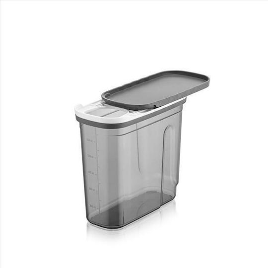 Qlux Βάζο Γενικής Χρήσης με Καπάκι Πλαστικό 1800ml Qlux Βάζο Γενικής Χρήσης με Καπάκι Πλαστικό 1800ml