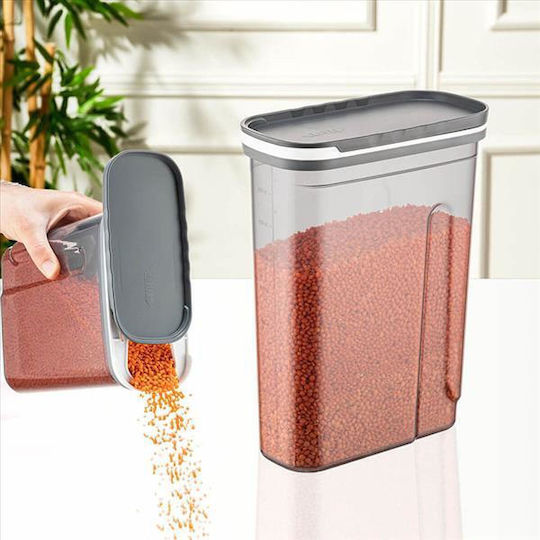 Qlux Βάζο Γενικής Χρήσης με Καπάκι Πλαστικό 2700ml