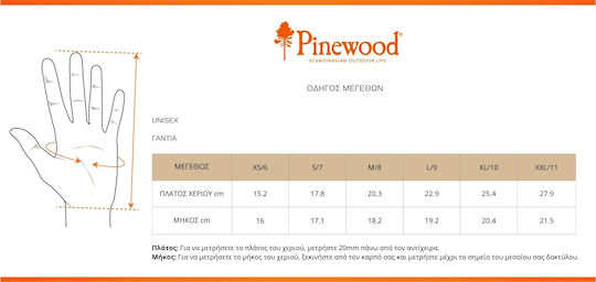 Pinewood Fleece Hunting Gloves Samuel Fleece 9407-400