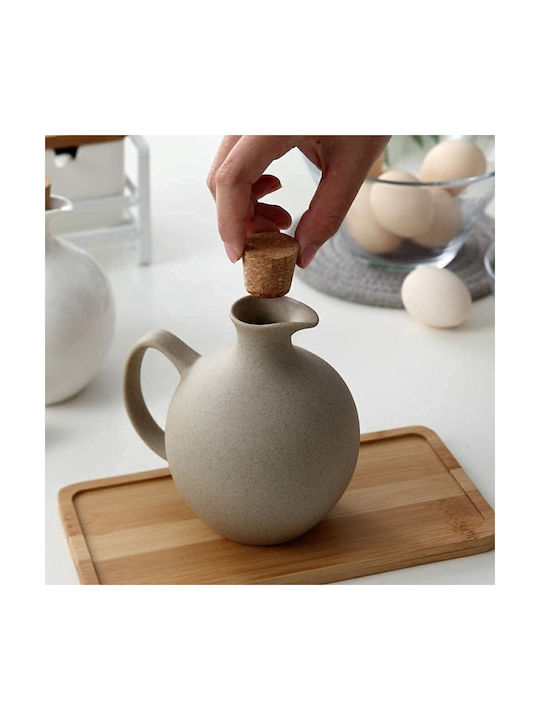 Set of 2pcs Jars General Use with Lid & Base Ceramic