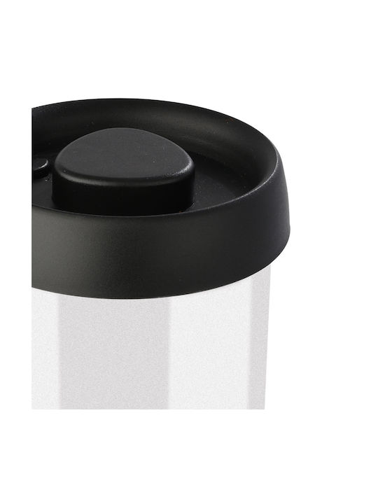 Estia Vase General Use with Lid Glass Transparent 900ml