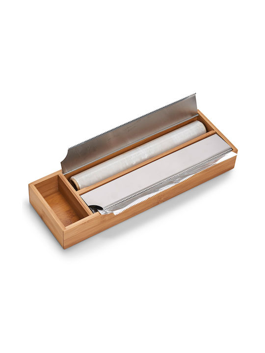 Zeller Κουτί Γενικής Χρήσης με Καπάκι Ξύλινο 13x5.4x39.5cm