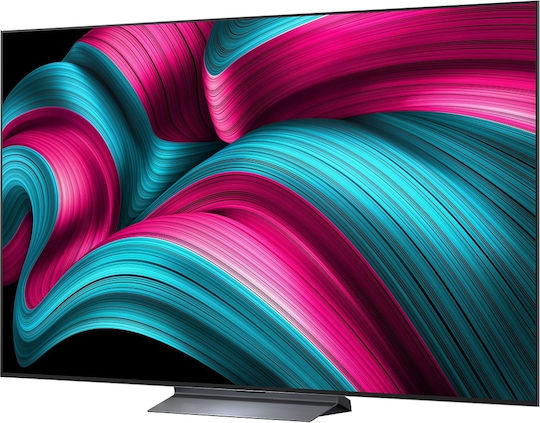 LG Smart Τηλεόραση 77" 4K UHD OLED evo AI C5 HDR (2025) OLED77C55LA