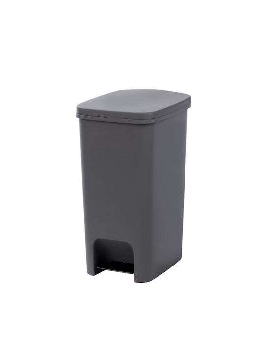 Homeplast Waste Bin Waste Plastic Gray 52lt 1pcs