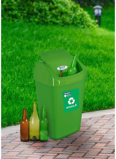 Eco 35 L Recycling Bin Green