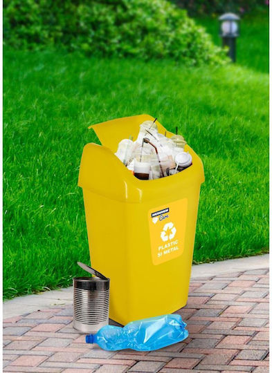 Eco 35 L Recycling Bin Yellow Eco 35 L Recycling Bin Yellow