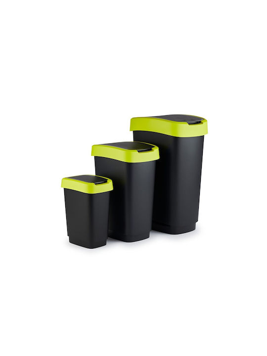 Rotho Babydesign Coș de Gunoi Plastic Negru 25lt 1buc
