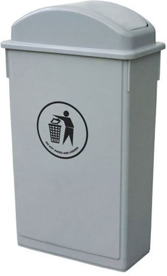 Delta Cleaning Waste Bin Grey 65L