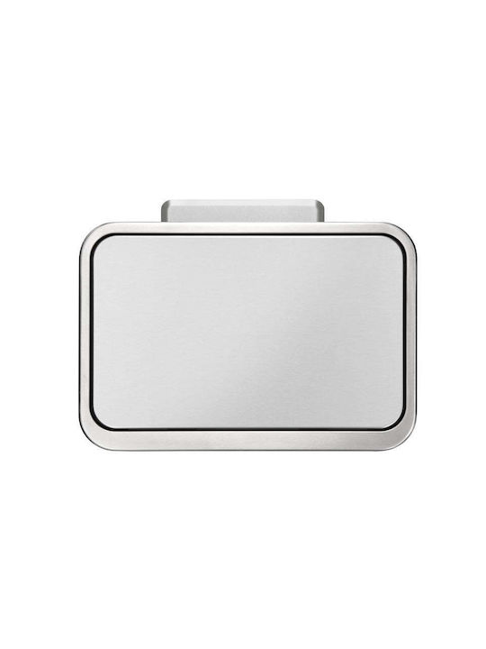 Eko Coș De Gunoi X-Cube VB 936845 Din Oțel Inoxidabil Cu Pedală Argintiu Mat 45lt