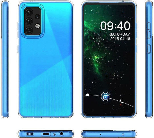Ultra Задна корица Силикон 0.5мм Прозрачен (Oppo Reno 5 5G, Oppo Reno 5 4G)