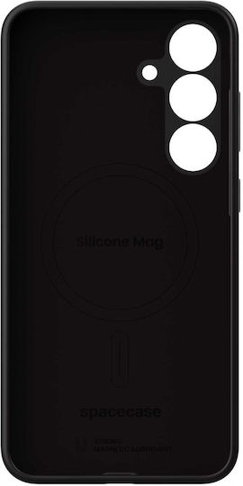 Spacecase Silicone Back Cover Σιλικόνης Μαύρο (Galaxy S25+)