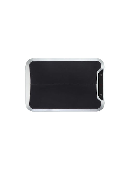 Eko Phantom Coș de Gunoi din Oțel Inoxidabil Silver Matt 45lt 1buc