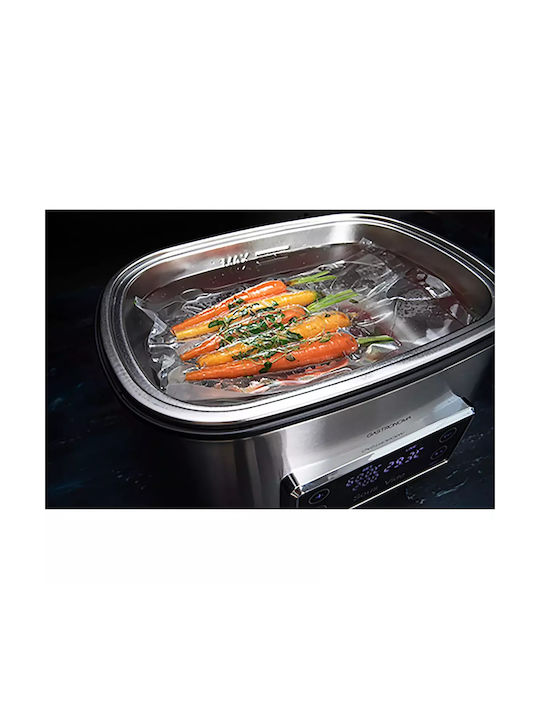 Χαρτοδοχείο Pam 18-310-011 20lt Soft Close Inox Σατινέ Φ25x55cm