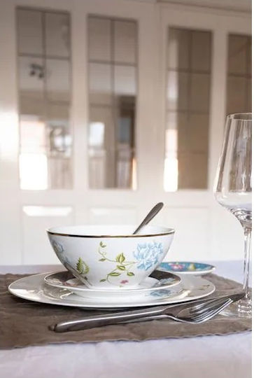 Laura Ashley Uni Müslischüssel Rund aus Porzellan Mint mit Durchmesser 16cm