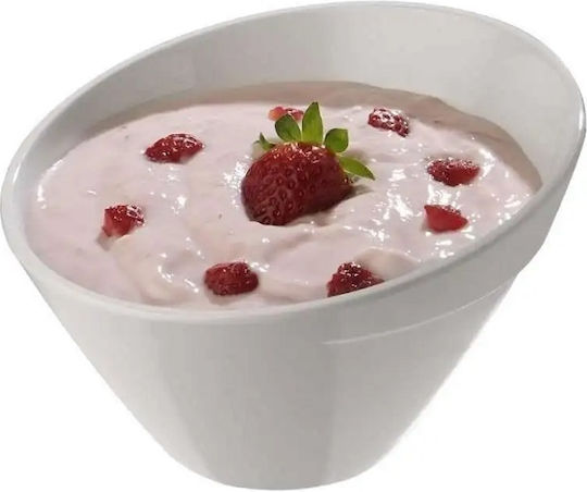 APS Balance Serving Bowl Oval made of Melamine White 14.5x14.5cm