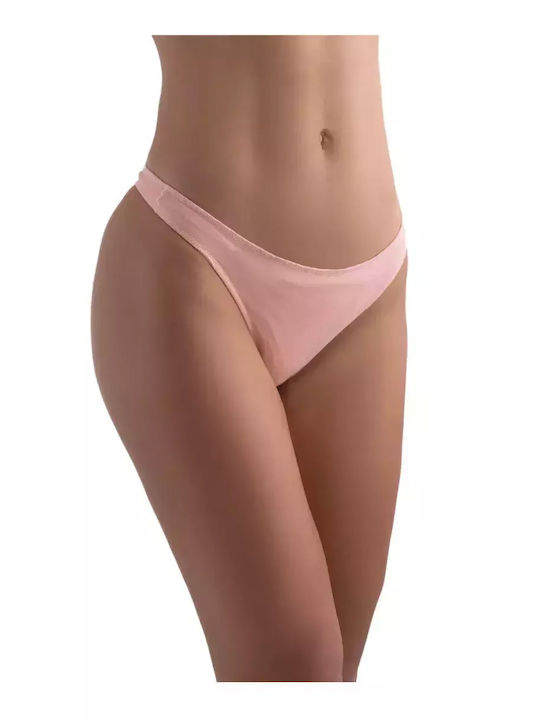 5 Senses Cotton Women's String MultiPack Pale Colour