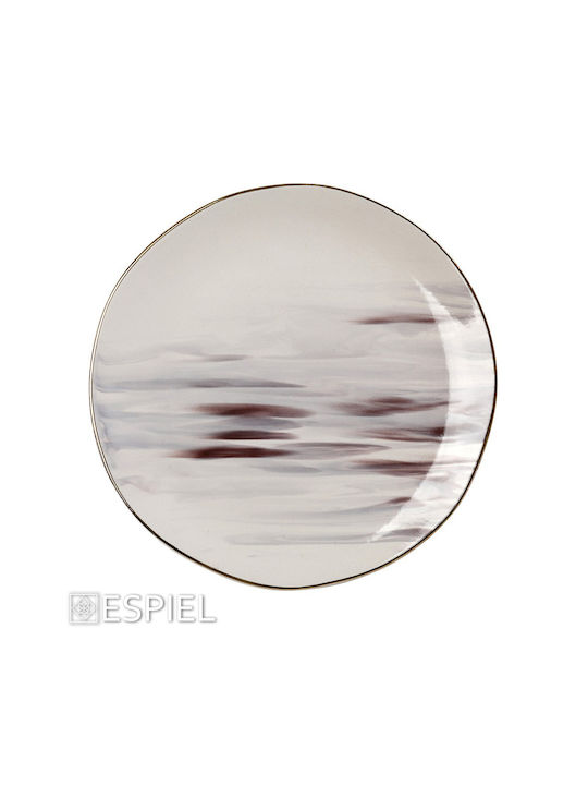 Espiel Snow Dip Serving Bowl Round Metal Gray with Diameter 6cm