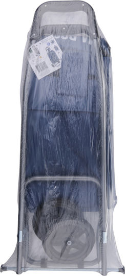Shopping Trolley Blue 91x34x26cm