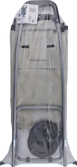 Shopping Trolley Blue 91x34x26cm