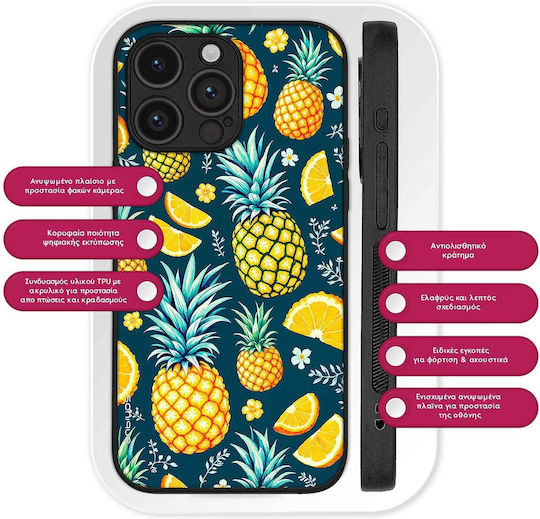 Калъф Sonique Fruit Series Vivo Y35 4g Vivo Y22 Vivo Y22s Ананас