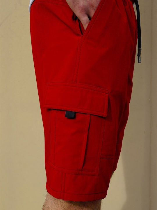 Men's Shorts Cargo Red