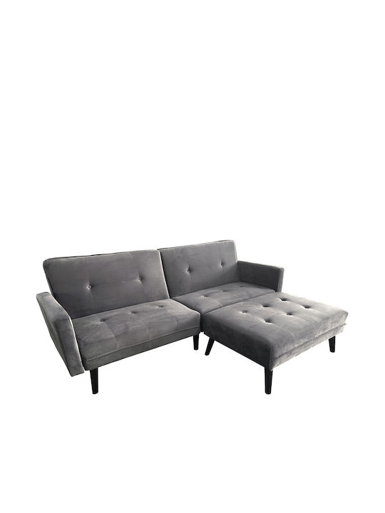 Alfvin Ecke Sofa Sofa mit Umkehrbarer Winkel & Stauraum Gray 211x158x83cm