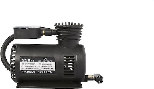 Тромба за автомобилни гуми 250PSI с кабел 12V
