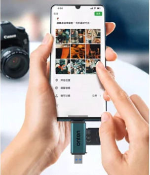 Onten Card Reader Type-C για SD
