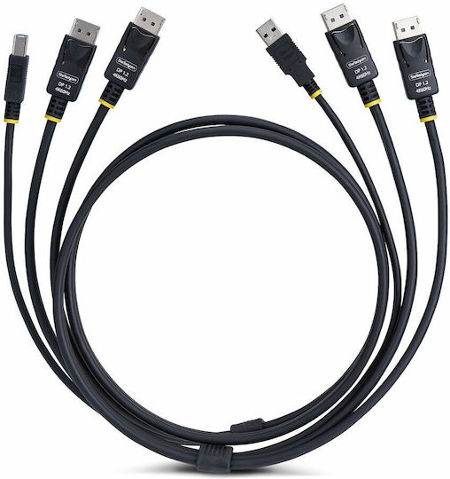 Cable Adapter Startech Ddu1226-kvm-cable Black 1,8 M