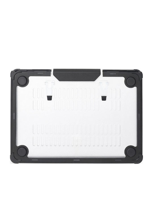 Θήκη Honju Fit Kickstand Apple Macbook Air 15 3" M2 2023 M3 2024 M4 2025 Μαυρο Διαφανο 62608
