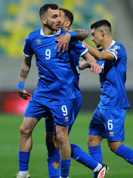 Cyprus Home 2025 Ανδρική Φανέλα Εμφάνισης Ποδοσφαίρου