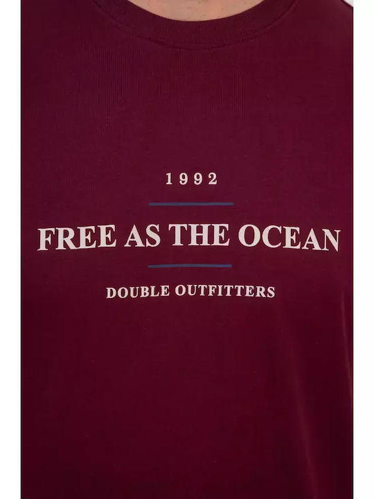 T-shirt Burgundy
