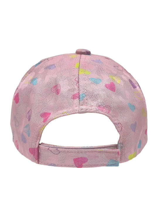 Gift-Me Kids' Hat Jockey Fabric Pink