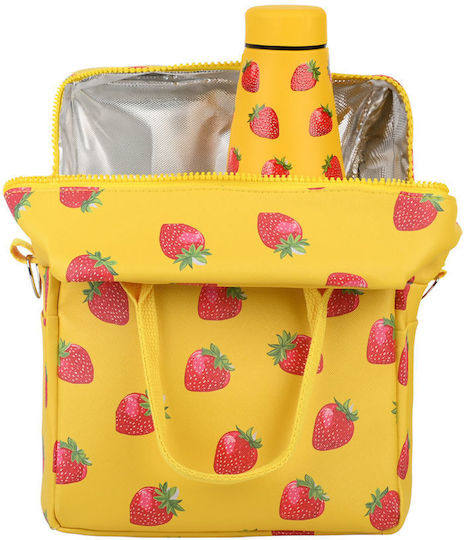 Estia Insulated Bag Handbag Save The Aegean 7 liters Berry Bright
