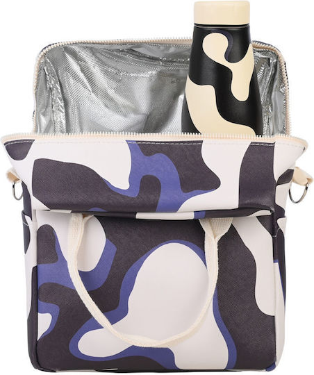 Estia Insulated Bag Handbag Save the Aegean 7 liters Bold Drift L20 x W14 x H27cm Bold Drift