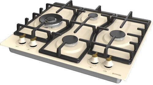 Gorenje Εστία Υγραερίου Αυτόνομη 59x52εκ. Μπεζ