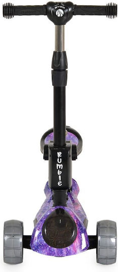 Byox Kids Scooter Foldable 3-Wheel with Seat Purple