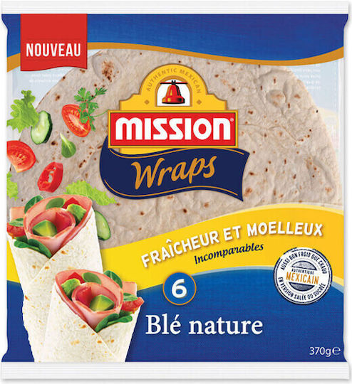 Mission XV Tortilla Wheat 370gr 6pcs