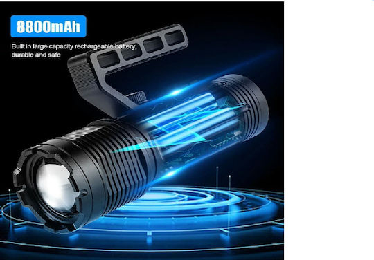 Wiederaufladbar Handstrahler LED mit maximaler Helligkeit 25lm Weiß