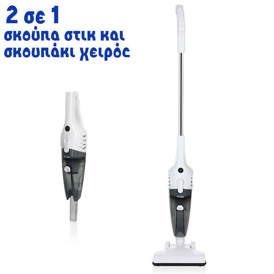 Zilan Прахосмукачка 2 в 1 Stick & Ръчна Бяла ZLN8192
