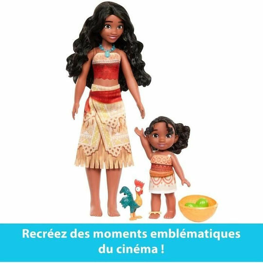 Mattel Vaiana 2 - Sisters Κούκλα Disney Princess για 3+ Ετών