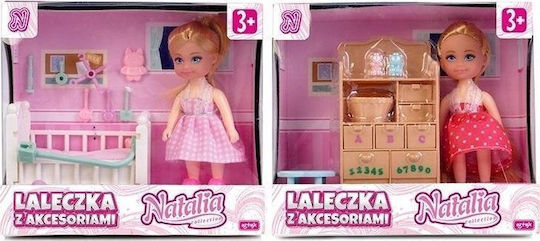 Natalia Doll With Accessories 11 Cm Mix
