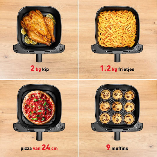 Tefal Easy Fry Air Fryer 7.5lt Silver