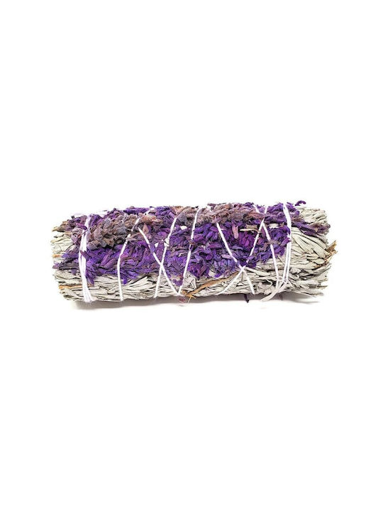 White Sage Smudge Lavender Sticks 3 Ραβδιά Θυμιάματος Λευκό Φασκόμηλο Λεβάντα