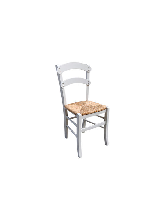 Nailed Cafe Wooden Chair Gray 41x37x90cm