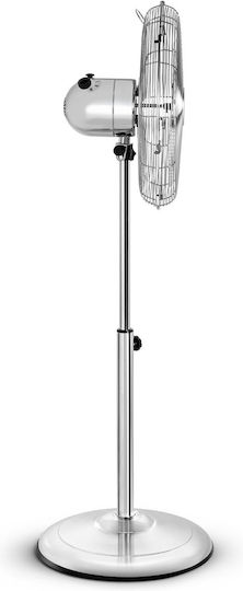 Singer Стоящ Вентилатор 50W С Диаметър 40см Сребрист