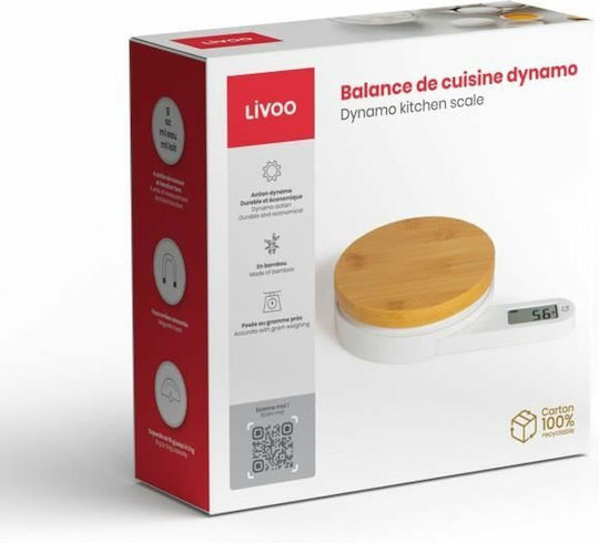 Livoo Дигитална Кухненска Везна Сгъваема До 5кг