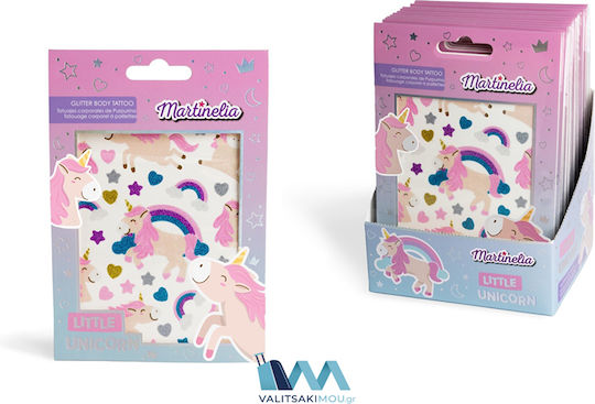 Martinelia Little Unicorn Glitter Παιδικά Τατουάζ