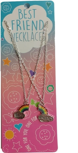 Gama Brands Best Friends Necklaces Rainbow Jewelry Game