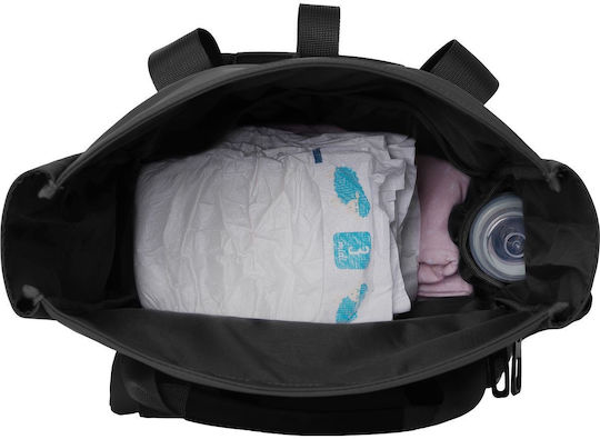Kikka Boo Diaper Bag Mama Black 35x15x43cm.